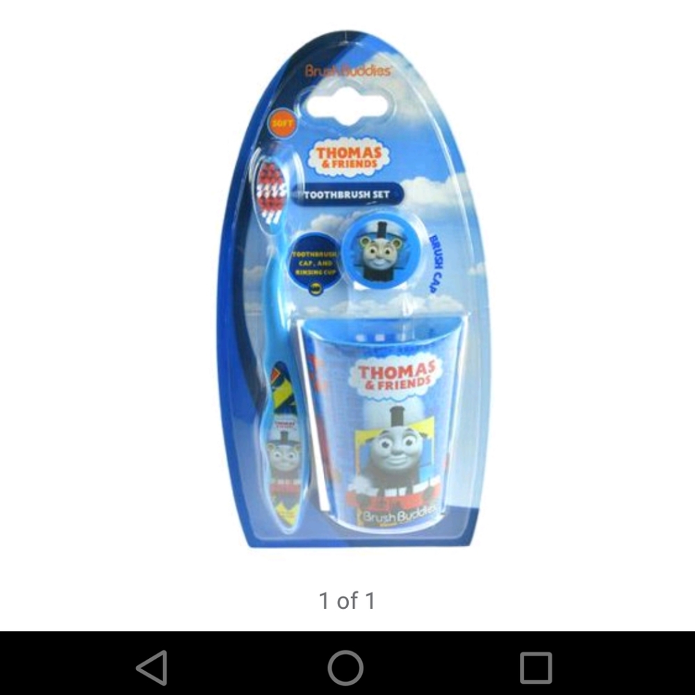 🧨 Thomas and friends toothbrush set